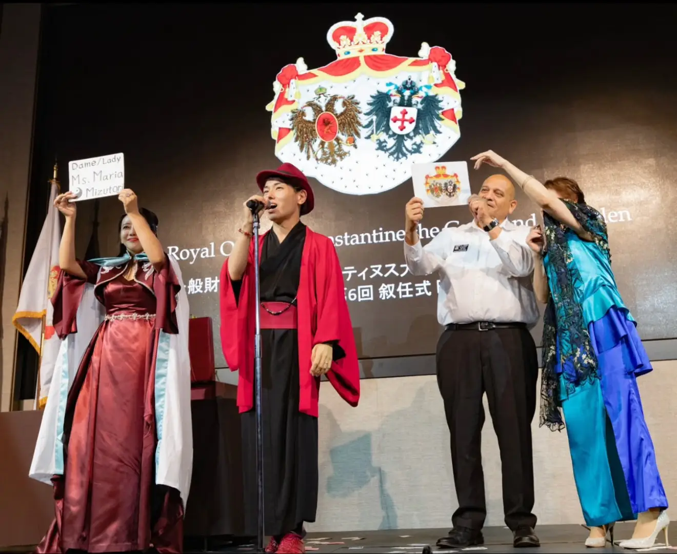 王室勲章叙任式ゲスト出演🤴